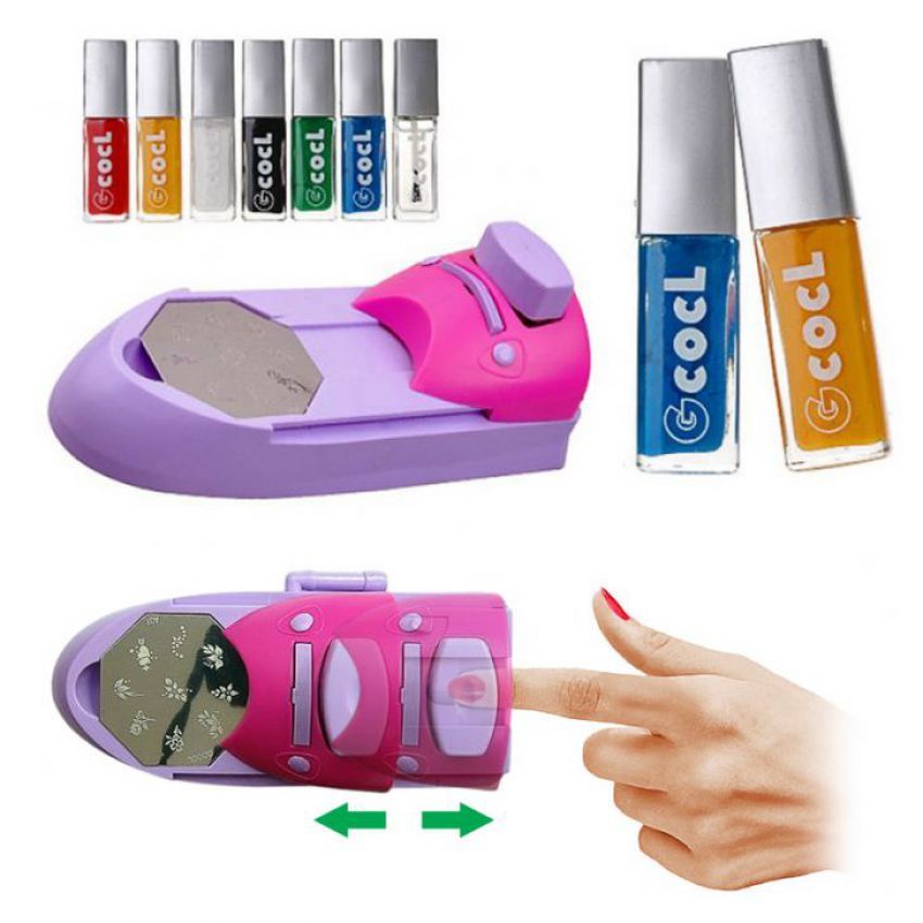 1 Nail Printing Machine Nail Art Stamping Amazing in Pakistan
